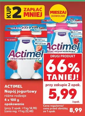 Napój jogurtowy różne rodzaje promocja w Kaufland