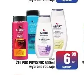 Żel pod prysznic Apart promocja w Tomi Markt