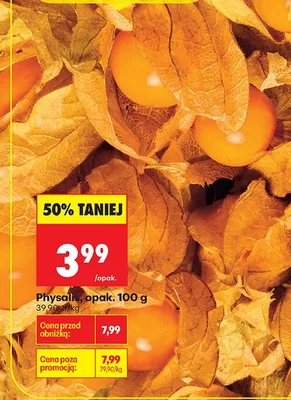 Physalis promocja w Biedronka