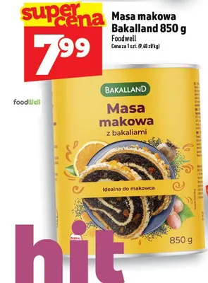 Masa makowa promocja w TOPAZ