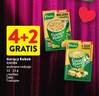 Gorący Kubek wybrane rodzaje promocja w Intermarche