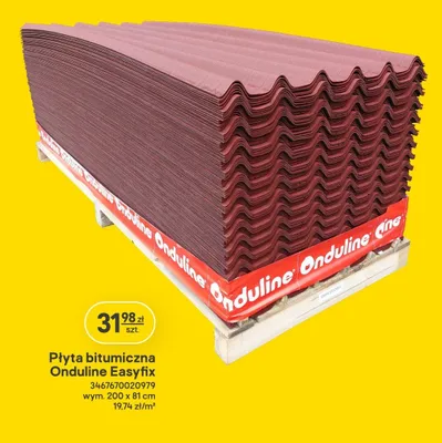 Płyta bitumiczna Easyfix promocja w Castorama