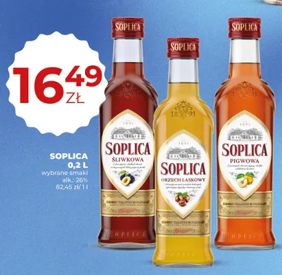 Likier Soplica Orzech Laskowy promocja w Duży Ben