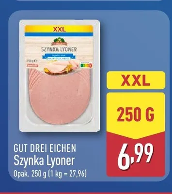 Szynka Lyoner Gut Drei Eichen promocja w Aldi