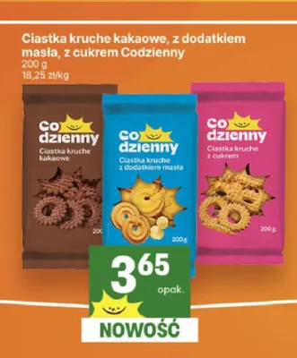 Ciastka kruche kakaowe Codzienny promocja w Delikatesy Centrum