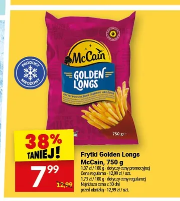 Frytki Golden Longs McCain promocja w Twój Market