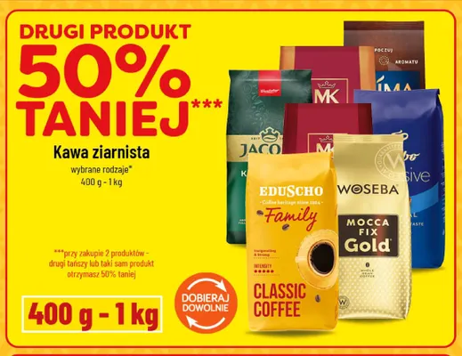 Kawa ziarnista promocja w POLOmarket