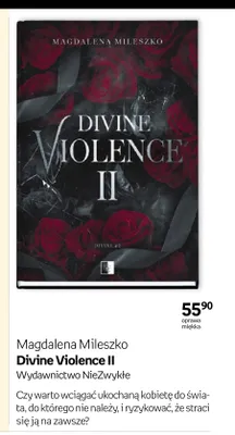Książka Divine Violence II Magdalena Mileszko Wydawnictwo NieZwykłe promocja w Empik
