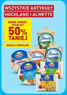 Serek Almette śmietankowy promocja w Aldi