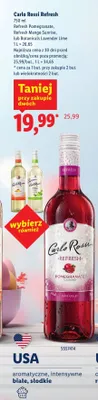 Wino białe słodkie Botanicals Lavender Lime promocja w Lidl