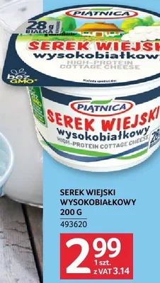 Serek wiejski wysokobiałkowy Piątnica promocja w Selgros
