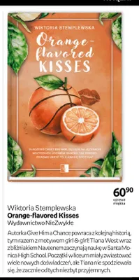 Książka Orange-flavored Kisses Wiktoria Stemplewska oprawa miękka promocja w Empik