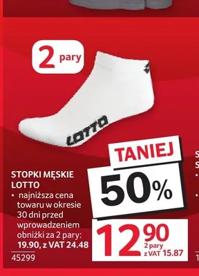 Stopki męskie Lotto 2-pak promocja w Selgros