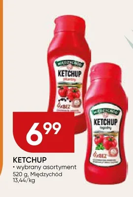 Ketchup Międzychód wybrany asortyment promocja w Chata Polska
