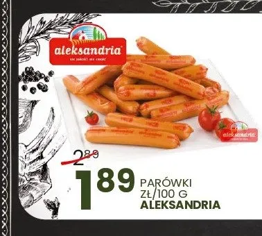 Parówki Aleksandria promocja w Wafelek