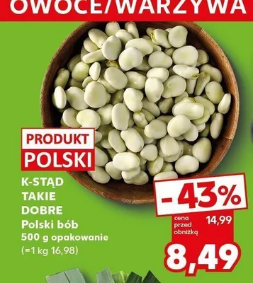 Bób polski K-Stąd Takie Dobre promocja w Kaufland