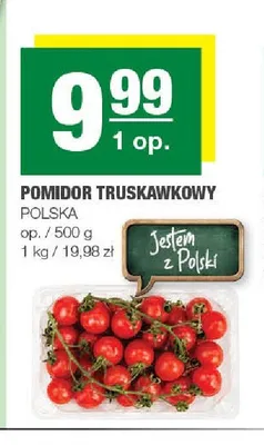 Pomidor truskawkowy Polska promocja w SPAR