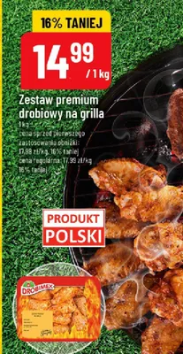 Zestaw premium drobiowy na grilla Drobimex promocja w POLOmarket