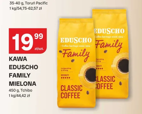 Kawa mielona Eduscho Family promocja w Chorten
