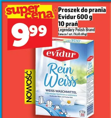 Proszek do prania 600g 10 prań promocja w TOPAZ