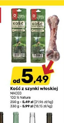 Kość z szynki włoskiej Maced 250 g promocja w Bricomarche