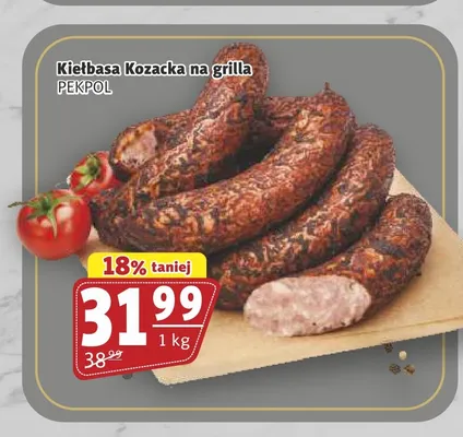 Kiełbasa Kozacka na grilla Pekpol promocja w Prim Market