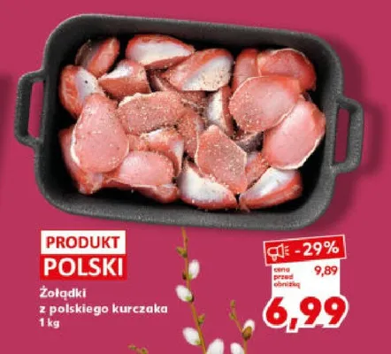 Żołądki z polskiego kurczaka promocja w Kaufland