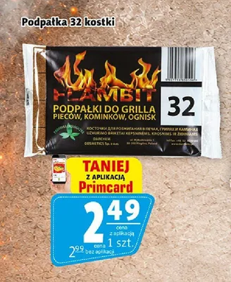 Podpałka do grilla Flambit 32 kostki promocja w Prim Market