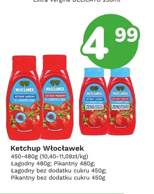 Ketchup Włocławek Łagodny promocja w Limonka