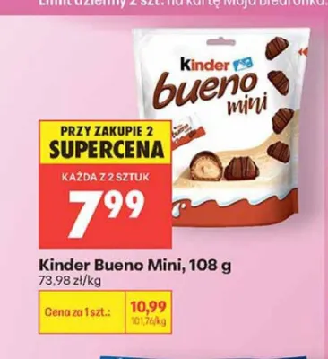 Kinder Bueno Mini promocja w Biedronka