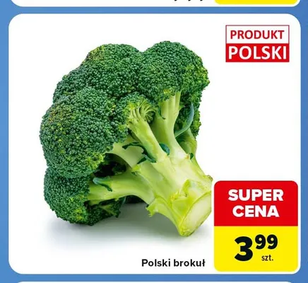 Brokuł polski promocja w Carrefour Market