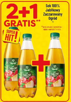 Sok 100% jabłkowy zaczarowany ogród promocja w POLOmarket