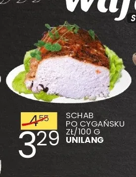 Schab po cygańsku Unilang promocja w Wafelek