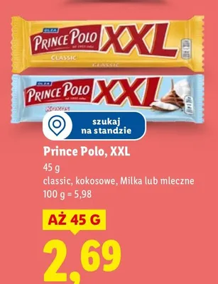 Baton czekoladowy XXL classic, kokosowe, Milka lub mleczne promocja w Lidl