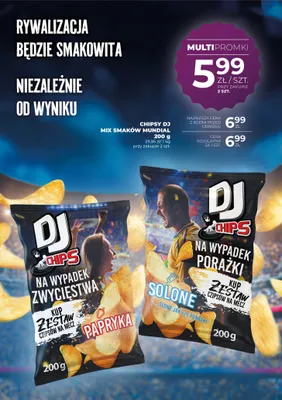 Chipsy DJ mix smaków mundial promocja w Duży Ben