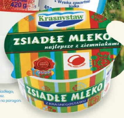 Zsiadłe mleko Krasnystaw promocja w Delikatesy Centrum