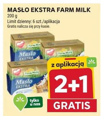 Masło ekstra promocja w Stokrotka