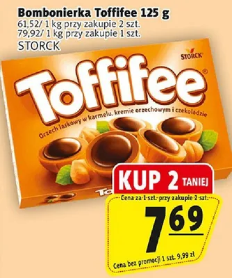 Bombonierka Toffifee 125 g promocja w Prim Market
