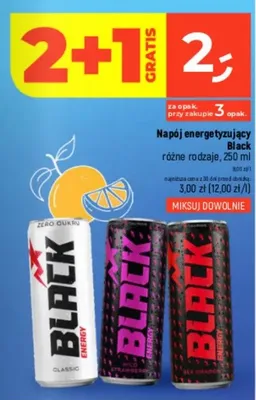 Napój energetyzujący różne rodzaje promocja w Dealz