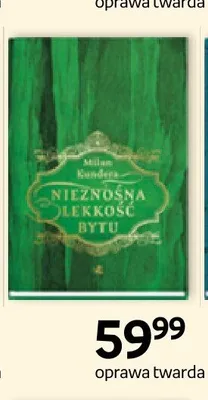 Książka Nieznośna Lekkość Bytu oprawa twarda promocja w Empik
