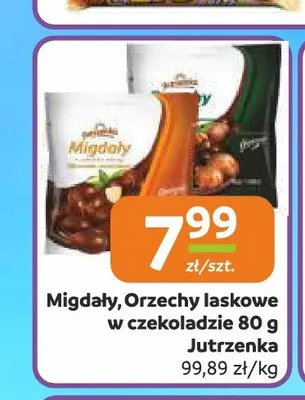 Orzechy laskowe w czekoladzie Jutrzenka promocja w Gama