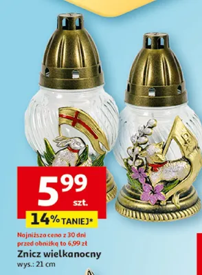 Znicz wielkanocny promocja w Auchan