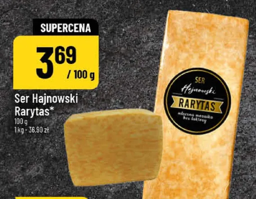Ser Hajnowski Rarytas promocja w POLOmarket