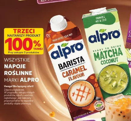 Napój roślinny ALPRO Matcha Coconut promocja w Kaufland