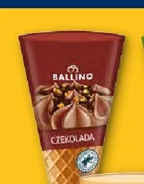 Lody rożek czekoladowy Ballino promocja w Lidl