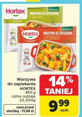 Warzywa do zapiekania różne rodzaje promocja w Carrefour Market