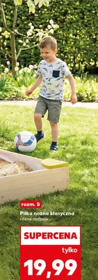 Piłka nożna klasyczna różne rodzaje promocja w Kaufland
