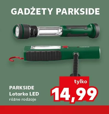 Latarka LED Parkside promocja w Kaufland