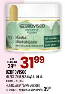 Maska złuszczająca promocja w Drogerie Natura