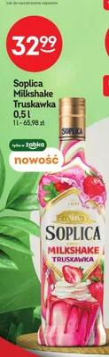 Likier Soplica Milkshake Truskawka promocja w Żabka